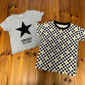 キッズ　半袖　Tシャツ　サイズ110 コンバース　ユニクロ　ミニオン 2枚セット