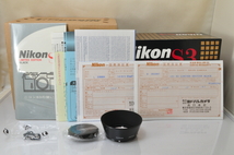 ★★新品級 Nikon S3 Limited Edition Black + Nikkor-S 50mm F/1.4 Lens w/Box♪♪#5507_画像9