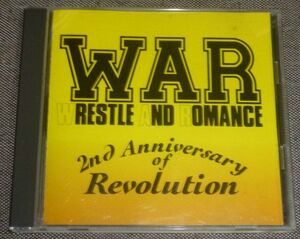 WAR WRESTLE AND ROMANCE(CD/坂上登/天龍源一郎,北原光騎,ウルティモ・ドラゴン,折原昌夫,維新力浩司,キング・ハク,邪道・外道,相撲軍団