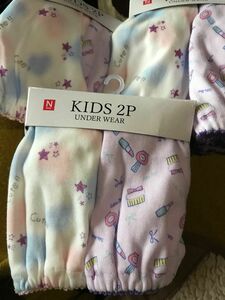 新品未開封　110cm女の子用ショーツ　女児ショーツ　六枚セット