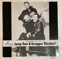 LP 87年 オランダ盤 Leroy Carr & Scrapper Blackwell Great Piano-Guitar Duets 1929-1935 OT1204_画像1