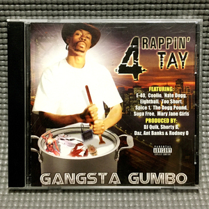 【送料無料】 Rappin' 4 Tay - Gangsta Gumbo 【CD】 Too $hort E-40 Eightball Spice 1 Tha Dogg Pound / Liquid 8 Records - LIQ 12087