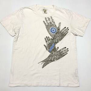 ◎size:XL【CAY】DX アミナコレクション　Tシャツ　ヘナタトゥー　ホワイト トップス　1978 古着