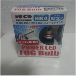 レーシングギア パワーLED フォグバルブ RGH-P504 HB4 6500K