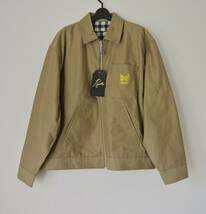 新品 Needles AWGE Reversible Work Jacket X チェック　白　L_画像4