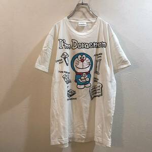 I'm Doraemon/ドラえもん 半袖 Tシャツ ドラえもん ホワイト 白 メンズ L