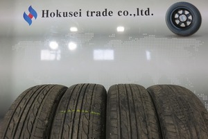 DUNLOP／ダンロップ EC202 185/65R14 4本SET／2019年製 7.5分山 オンロード／中古 ／23030106