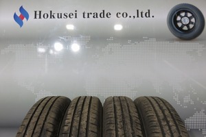 BRIDGESTONE／ブリジストン ECOPIa NH100C 155/80R13 4本SET／2019年製 8.5分山 オンロード／中古 ／23031501