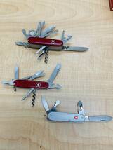 ★ほぼ未使用品★VICTORINOX　ビクトリノックス　など　ナイフ　十徳ナイフ 多機能ナイフ アウトドア用品 キャンプ用品　まとめ売り★_画像6