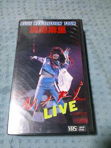  prompt decision VHS/ video Hamada Mari BLUE REVOLUTION TOUR B