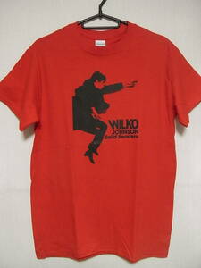 ウィルコ・ジョンソン★即決★パブロック関連★新品バンドＴシャツ★WILKO JOHNSON★SOLID SENDERS★レッド×ブラック/S/M/Lサイズ対応可能