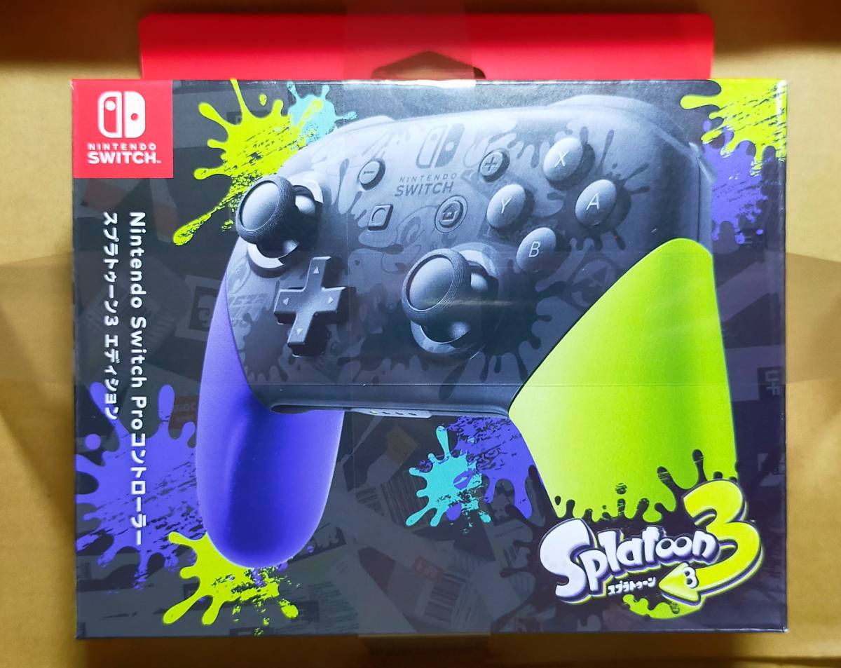 任天堂 Nintendo Switch Proコントローラー スプラトゥーン3