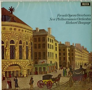 英DECCA SXL6422リチャード・ボニング French Opera Overtures＊＊＊