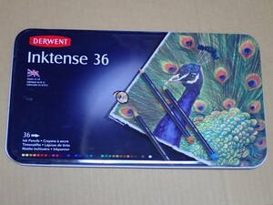 インクテンス ペンシル 36色セット ダーウェント メタルケース 水彩 色鉛筆 DERWENT Inktense 36