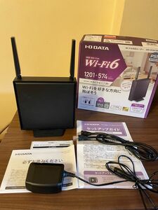 Wi-Fi6対応ルーター　WN-DEAX1800GR 簡単接続　初期設定不要