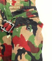 Swiss army Alpen Camoflauge Mountain pants スイス軍 アルペンカモ サスペンダー付き カーゴ パンツ ビンテージ_画像6