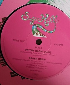 オールドスクール 12 Crash Crew We are the known as Emcees On The Radio 