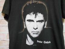 ★SALE★【Peter gabriel ピーター ガブリエル】 80s ヴィンテージ　TシャツsizeL ジェネシス_画像2