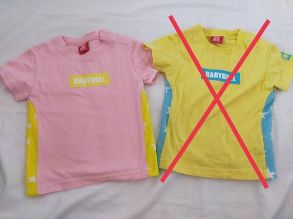 BABYDOLL Tシャツ ピンク
