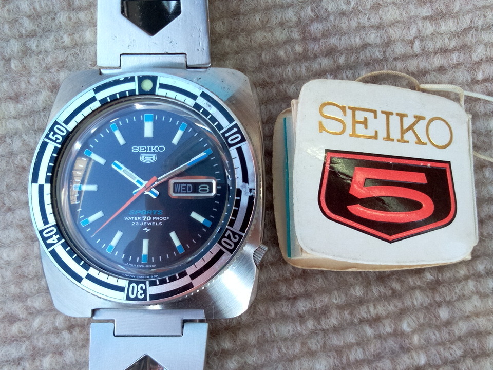 3年保証 即日出荷 SEIKO セイコー 5スポーツ オートモアイ コラボ 限定