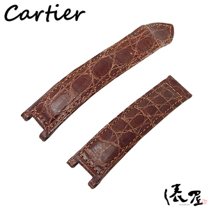 [ Cartier ] Pacha 38mm original belt Brown have gaiters clock Cartier. shop PR50030