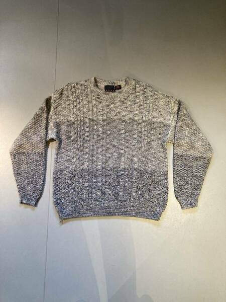 90s American priority sweaters LTD 3トーングラデーションニット