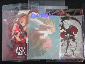 正経同人 ASK 個人誌 Wisteria fish ASUKA LANGLEY SORYU ILLUSTRATION FANBOOK 米山舞 カード クリアファイル エヴァンゲリオン アスカ 1