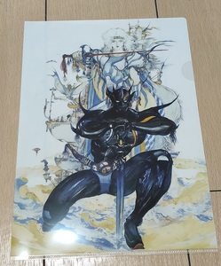  heaven ... Final Fantasy light .. clear file A4 FF4 fantasy art exhibition . place privilege not for sale YOSHITAKA AMANO