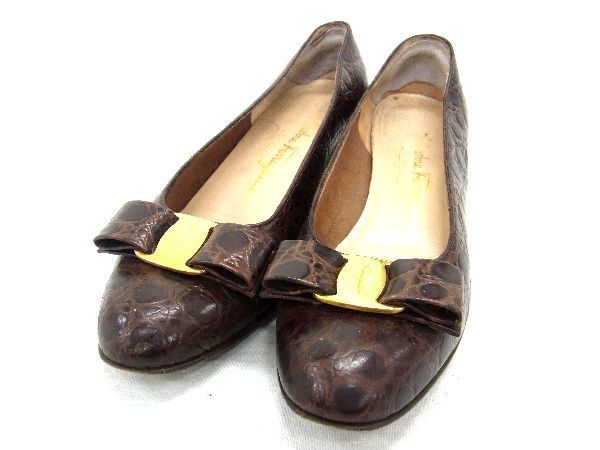 超目玉 ♡フェラガモFERRAGAMO♡ローファー/スリッポン♡リボン♡9 1