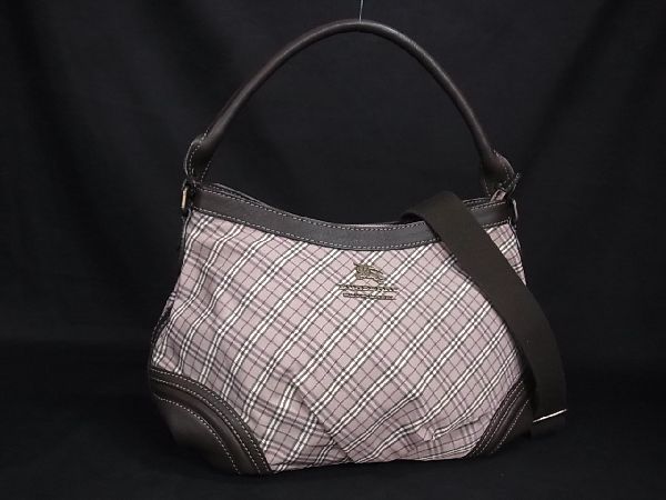 バーバリーブルーレーベル 2way ショルダーバッグ ショルダーバッグ