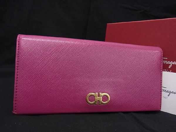 未使用品 Salvatore Ferragamo 長財布 22-C907 393 長財布 小物