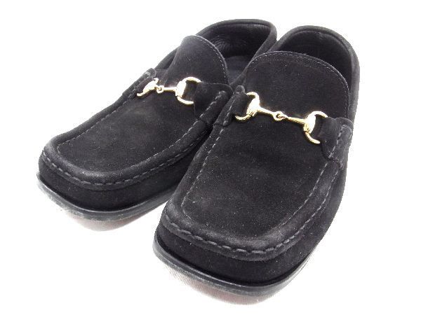 【値下げ】GUCCI ビットローファー 茶スエード 高評価なギフト 【値下げ】GUCCI ビットローファー 茶スエード ドレス/ビジネス