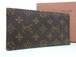 ■新品■未使用■ LOUIS VUITTON ルイヴィトン M61823 モノグラム ポルト バルール カルト クレディ 財布 ウォレット ブラウン系 AD3306sZ