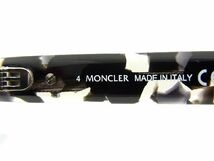 ■極美品■ MONCLER モンクレール GLANCER ML0192-F 01V サングラス メガネ 眼鏡 アイウェア グレー系×ブラック系 AI1375アZ_画像5