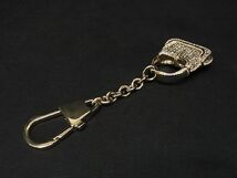 ■極美品■ GUCCI グッチ バッグモチーフ キーリング キーホルダー チャーム レディースゴールド系 AH4997オZ_画像2