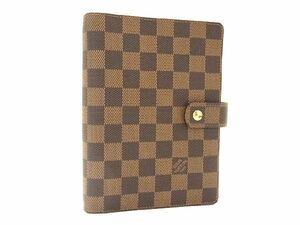 ■新品■未使用■LOUIS VUITTON ヴィトン R20240 ダミエ アジェンダMM 手帳カバー スケジュール帳 メンズ レディース ブラウン系 AI7431アZ