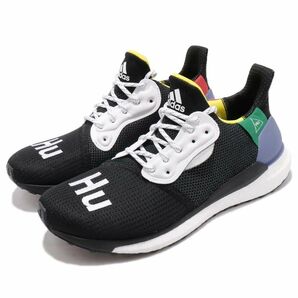 人気 箱付き ファレルコラボ アディダス SolarHu マルチカラー 27.5 adidas ブースト スニーカー ブランド