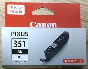 【新品・未開封】キャノン　BCI-351XL BK　ブラック大容量タイプ
