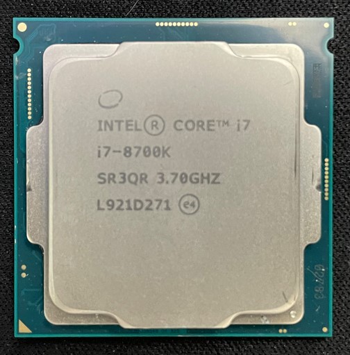 2022 新作】 - 寝不足 様専用 インテル Core i7-8700K 中古 - 絶賛商品