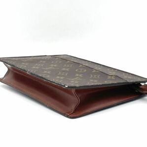 1円 良品 LOUIS VUITTON ルイヴィトン モノグラム ポシェットオム クラッチバッグ セカンドバッグ メンズ レディース M51795の画像4