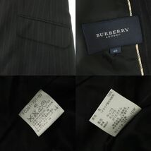 バーバリー BURBERRY セットアップスーツ レディース サイズ40 ストライプ ブラック 中古B 271072_画像8