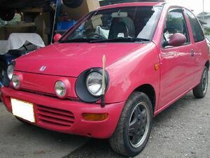 マツダCAROLキャロルAA6RAリレー平成2年式4WDピンクMT部品取り車ありF6Aエンジン パーツ販売可能です!AA6PA