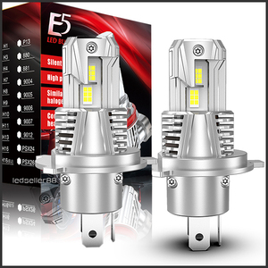 ■明るい スズキ ラパン H14.1～ HE21S HE22S HE33S ワンタッチ取付 LEDヘッドライト40W H4バルブ 16000LM 1年保証
