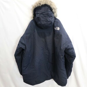 ■ THE NORTH FACE ノースフェイス マクマードジャケット ダウン アウトドア キャンプ ブラック (5XL) 大きいサイズ 中古 古着 M2331の画像2