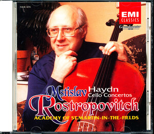 EMI国内盤 ロストロポービッチ/Mstislav Rostropovich - ハイドン：チェロ協奏曲第1・2番　4枚同梱可能　c2B00005GIR7