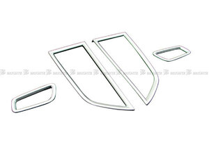  Porsche Macan 95BCNC front air conditioner ring satin silver duct garnish cover panel INT-ETC-047