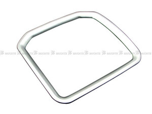  Porsche Macan 95BCNC rear air conditioner ring satin silver duct garnish cover panel INT-ETC-048