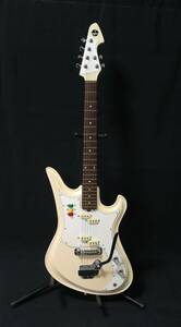 SG-867 TEISCO SP-62 Spectrum エレキギター ホワイト ヴィンテージ 現状 音出し確認済み スペクトラム 日本製 ビザールギター 