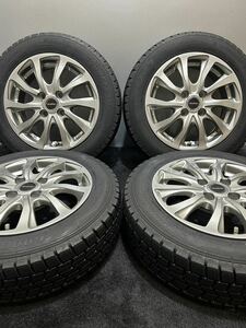 165/65R14 GOODYEAR/ICENAVI7 19年 BALMINUM 14インチ 5.5J +39 100 4H スタッドレス 4本 グッドイヤー アイスナビ7 タンク ルーミー