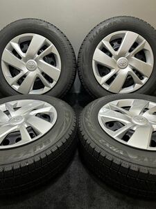 195/65R16 BRIDGESTONE/VRX2 20年 トヨタ ライズ 純正スチール 16インチ 6J +40 100 4H スタッドレス バリ山 4本 ブリヂストン